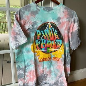Pink Floyd Dark Side of the Moon Tie-Dye Tee